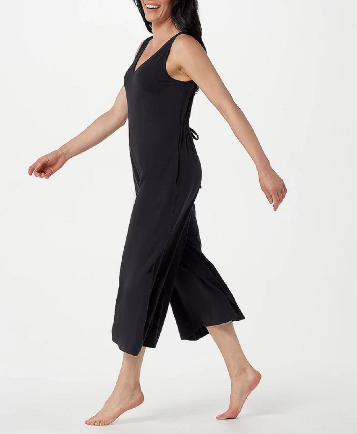 Light weight Knit Wide-Leg Jumpsuit size XST ( runs M)