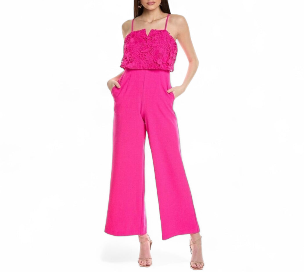 Julia Jordan Lace Jumpsuit NWT size 14