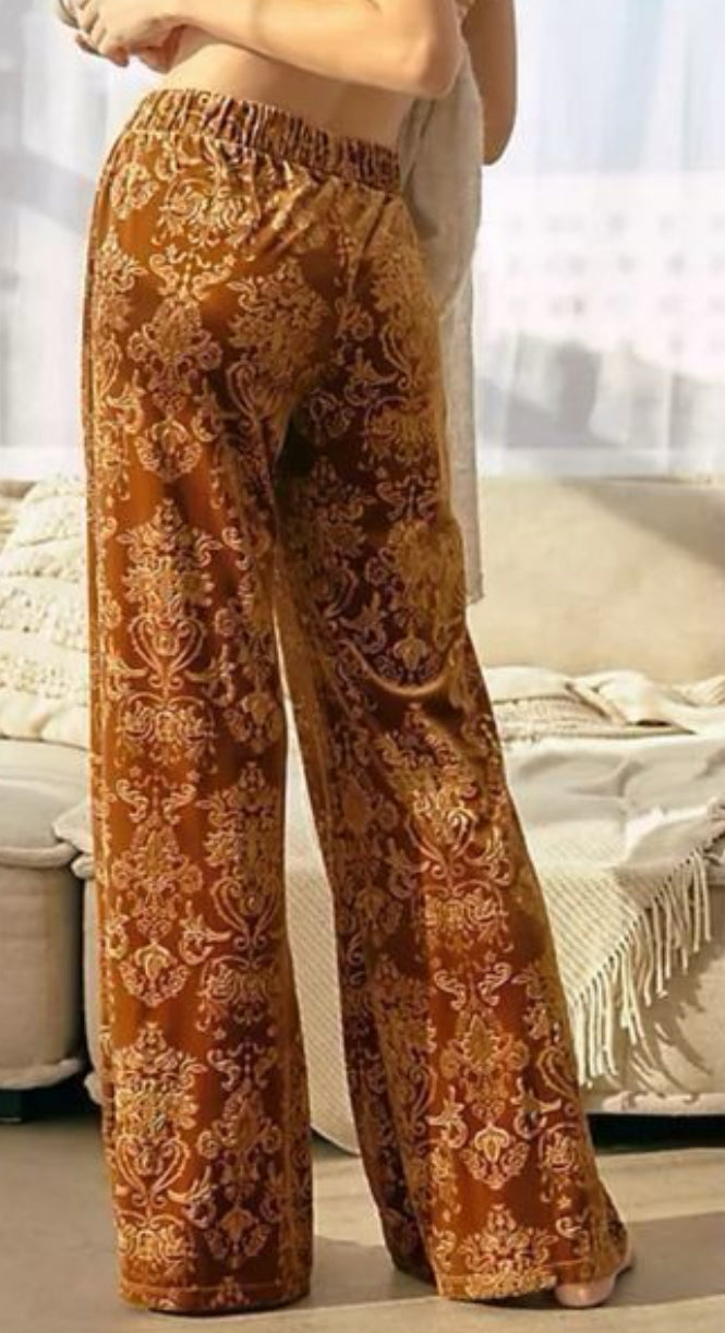 Velour Dressed Pants NWT size L