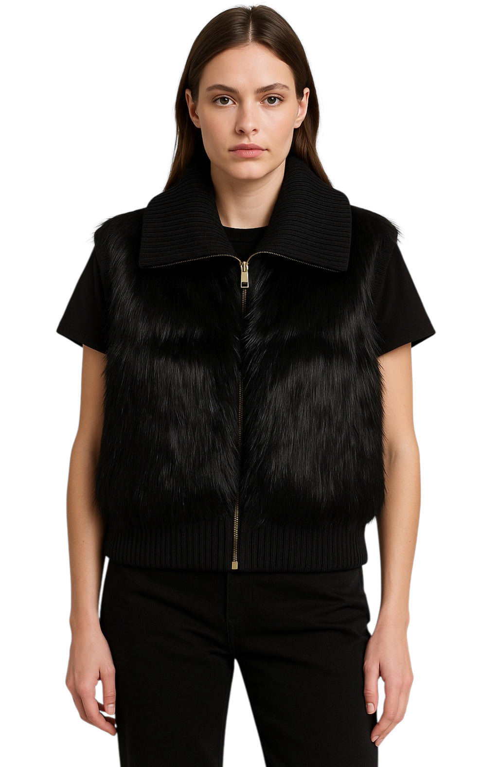 Michael MK fur vest faux fur 
MICHAEL Michael Kors size XL