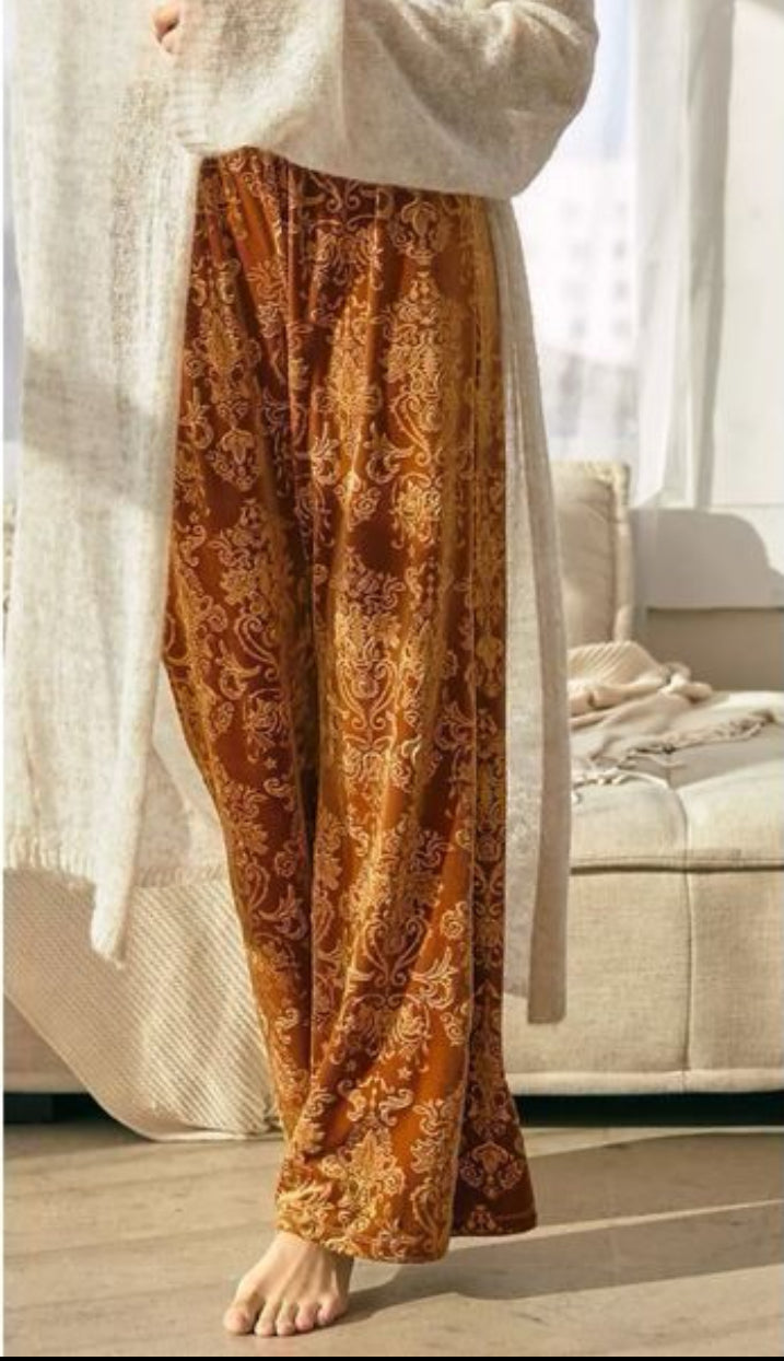 Velour Dressed Pants NWT size L